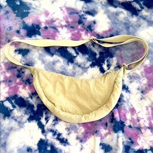 Cream Crossbody Bag